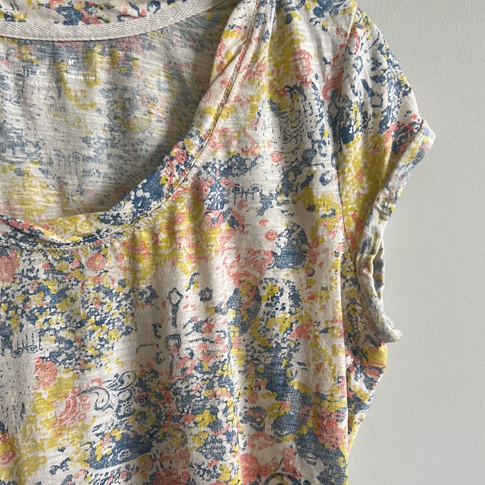 Anthropologie ~ Pilcro Twist Neck Tee